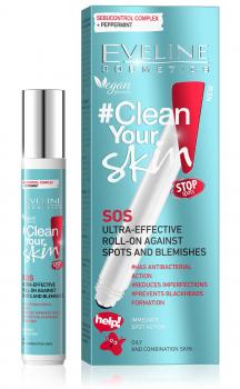 #Clean Your Skin Roll-On gegen Pickel und Mitesser, 15 ml